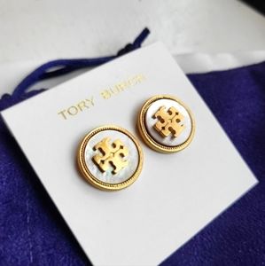 Tory Burch Mother Of Pearl Studs